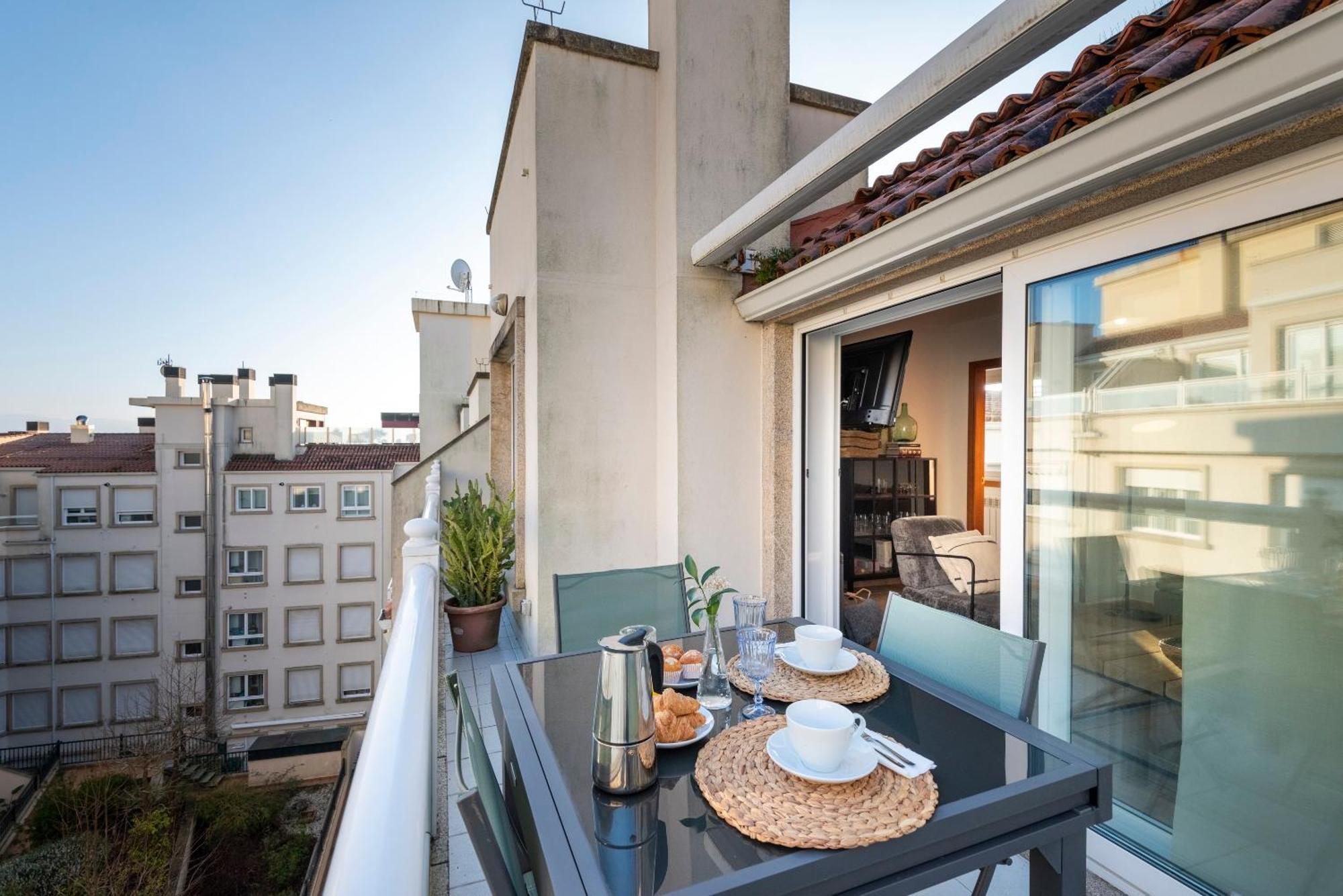 Apartamento Playa Silgar -50 M Playa Con 2 Garajes Y 3 Dormitorios Sanxenxo Eksteriør bilde