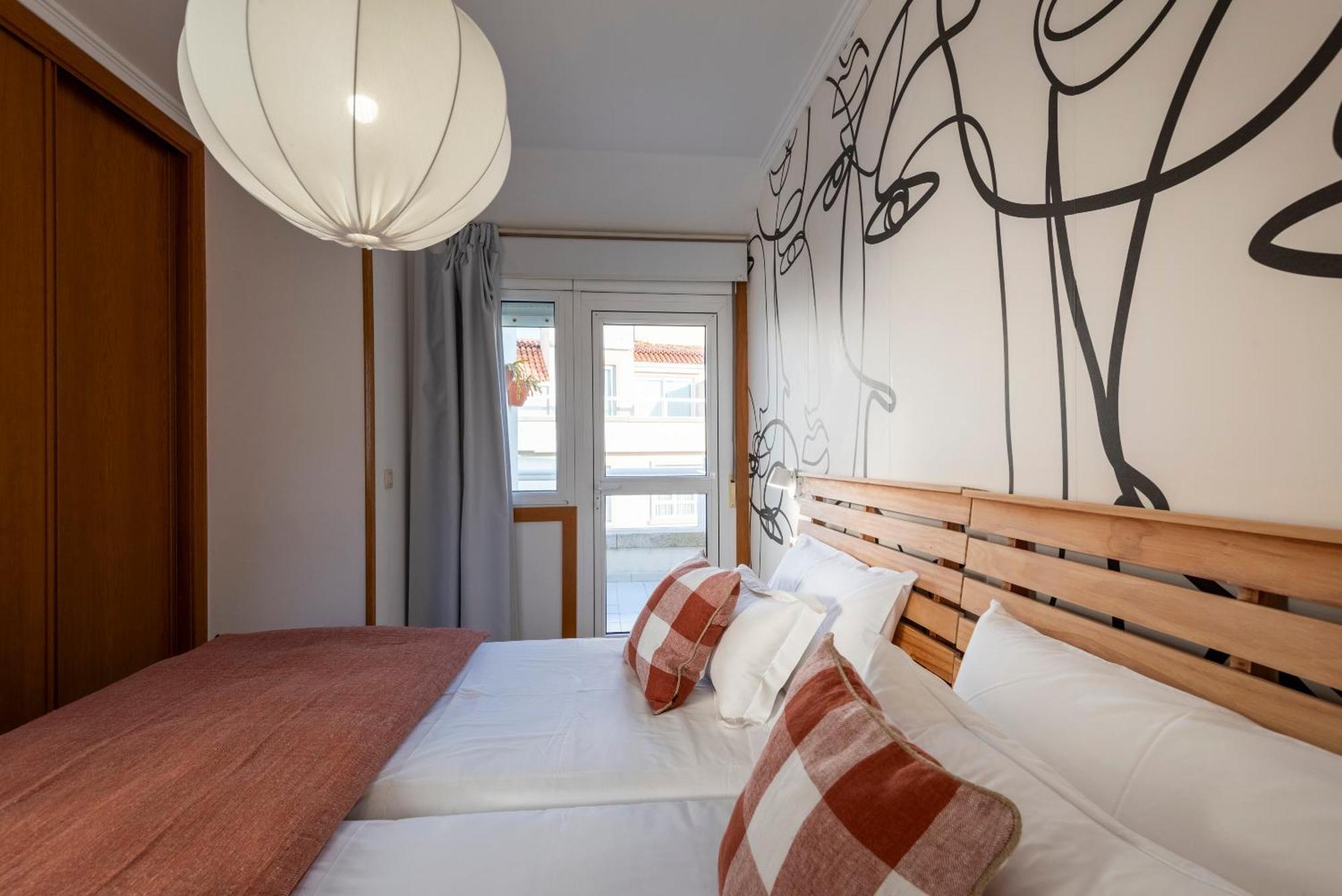 Apartamento Playa Silgar -50 M Playa Con 2 Garajes Y 3 Dormitorios Sanxenxo Eksteriør bilde